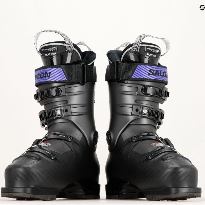 Дамски ски обувки Salomon S Pro Supra Boa 95 W black/beluga/spearmint 13