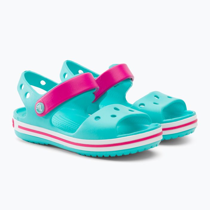 Детски сандали Crocs Crockband pool/candy pink 4