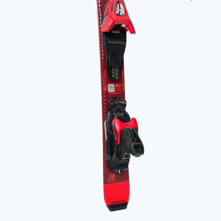 Детски ски за спускане ATOMIC Redster J2 + C5 GW червени AASS02786 7