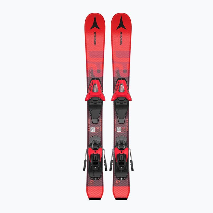 Детски ски за спускане ATOMIC Redster J2 + C5 GW червени AASS02786 10