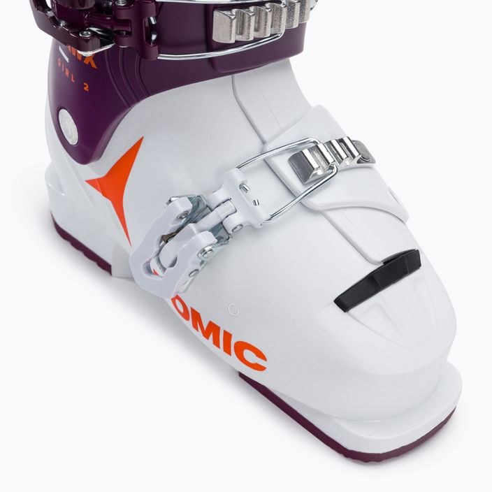 Детски ски обувки ATOMIC Hawx Girl 2 white/purple AE5025660 7