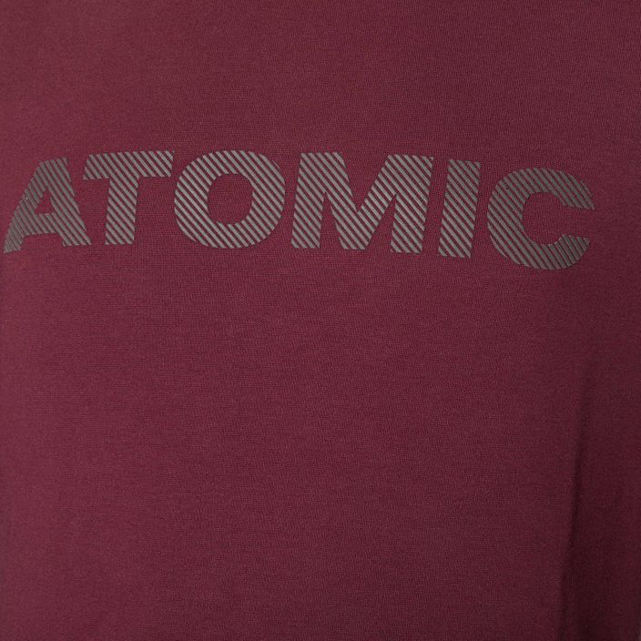 Мъжки пуловер Atomic Alps Пуловер в цвят бордо 5