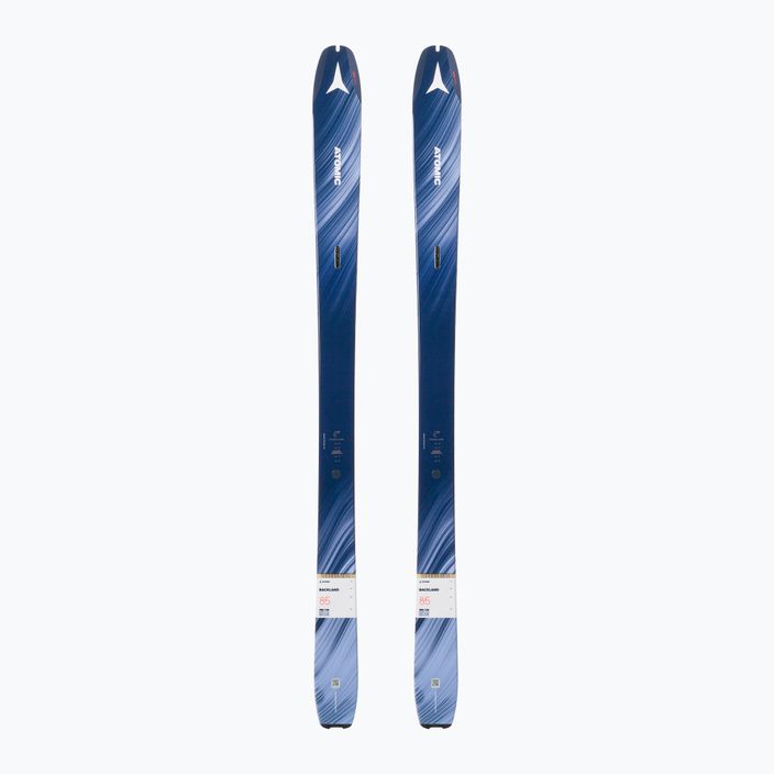 Дамски ски ATOMIC Backland 85W+кожи сини AAST01924 2