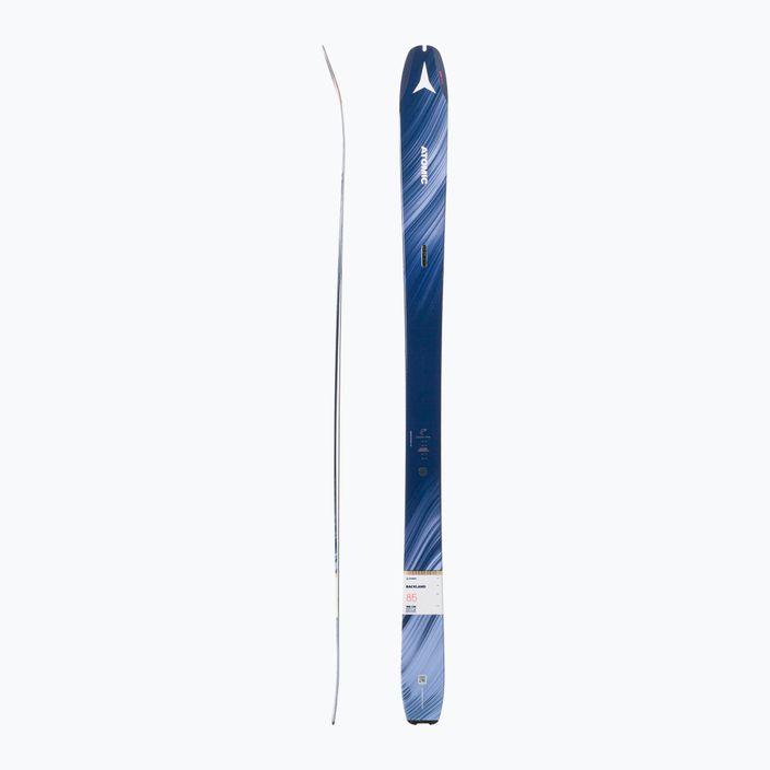 Дамски ски ATOMIC Backland 85W+кожи сини AAST01924 3
