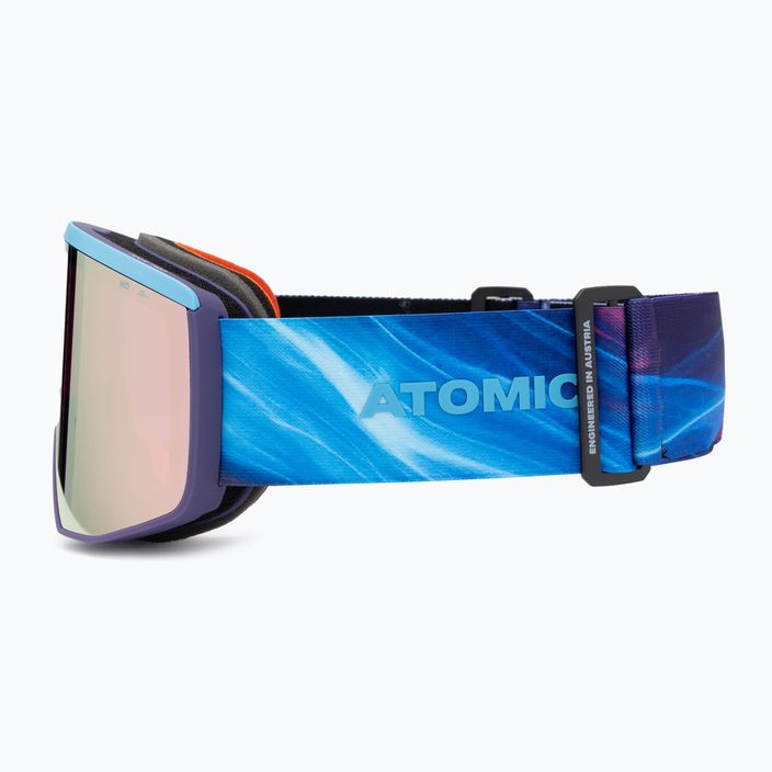 Ски очила Atomic Four Pro HD черни/виолетови/космос/розова мед 5