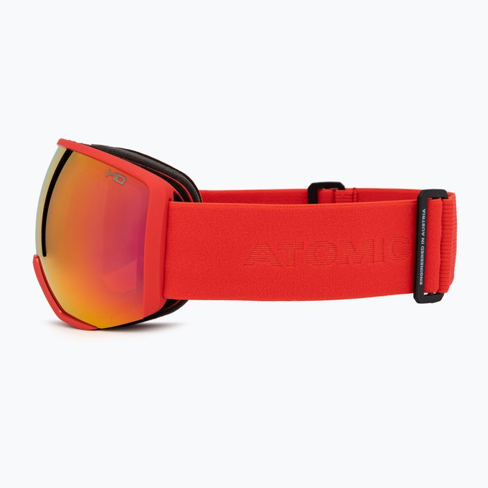 Atomic Revent L HD червени/червени ски очила 4