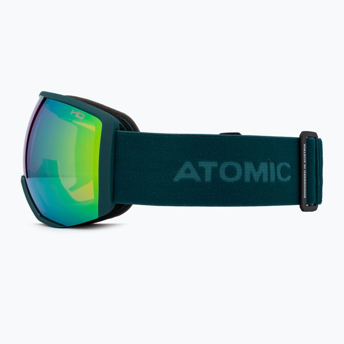 Ски очила Atomic Revent L HD тъмнозелени/зелени 4