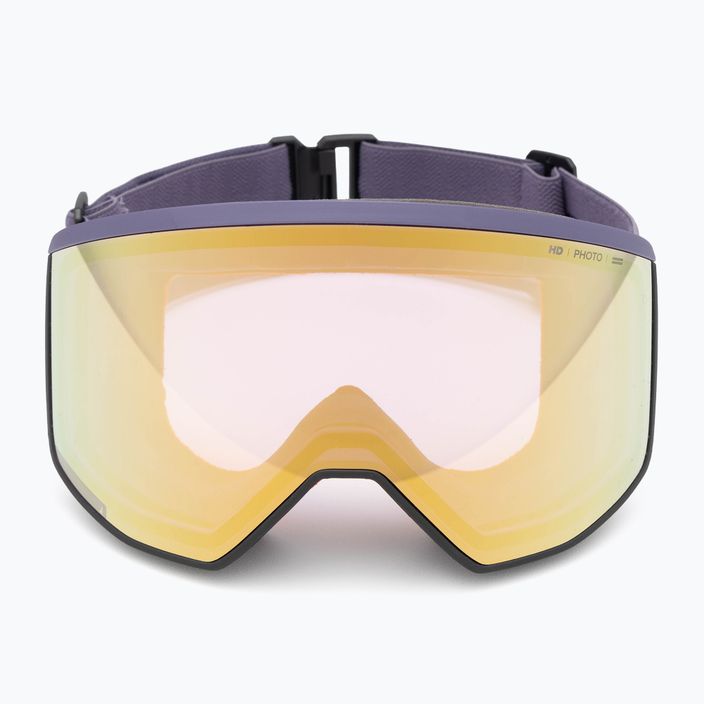 Ски очила Atomic Four Pro HD Photo тъмно лилаво/амбурово златно 3
