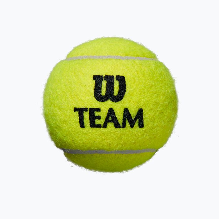 Wilson Team Тренировъчни топки за тенис 4 бр. жълти WRT111900 2