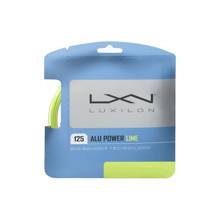Тенис корда Luxilon Alu Power 125 12,2 м зелена WRZ990240 2