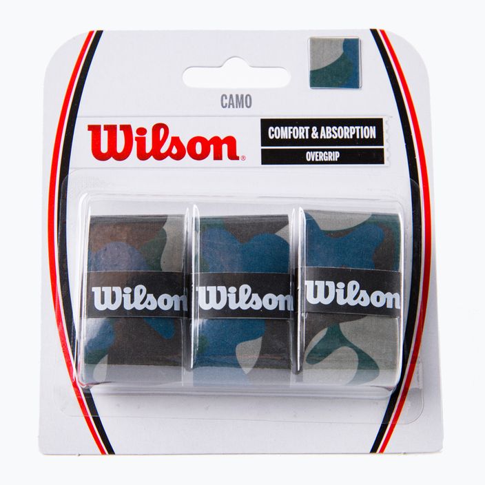Уилсън Камуфлажна тенис ръкохватка синя WRZ470840+