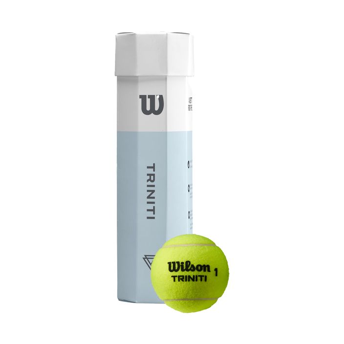Wilson Triniti TBall топки за тенис 4 бр. жълти WRT115200+