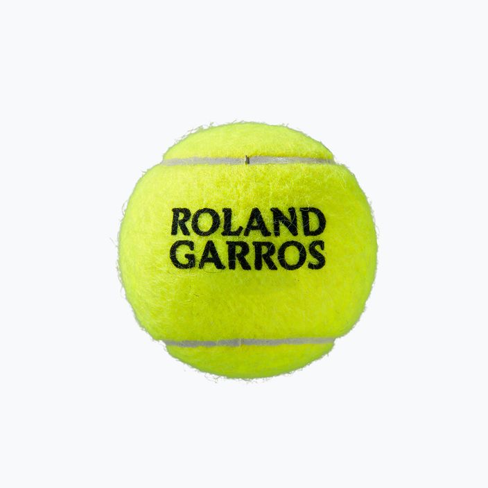 Wilson Roland Garros All Ct топки за тенис 3 бр. жълти WRT126400 3