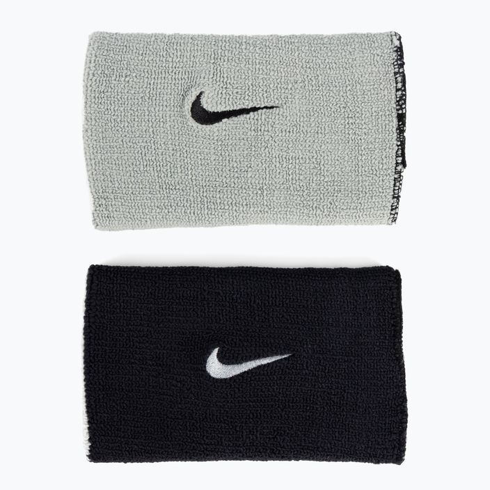 Nike Dri-Fit Двустранни ленти за китки Home And Away 2 бр. черни NNNB0-022 2