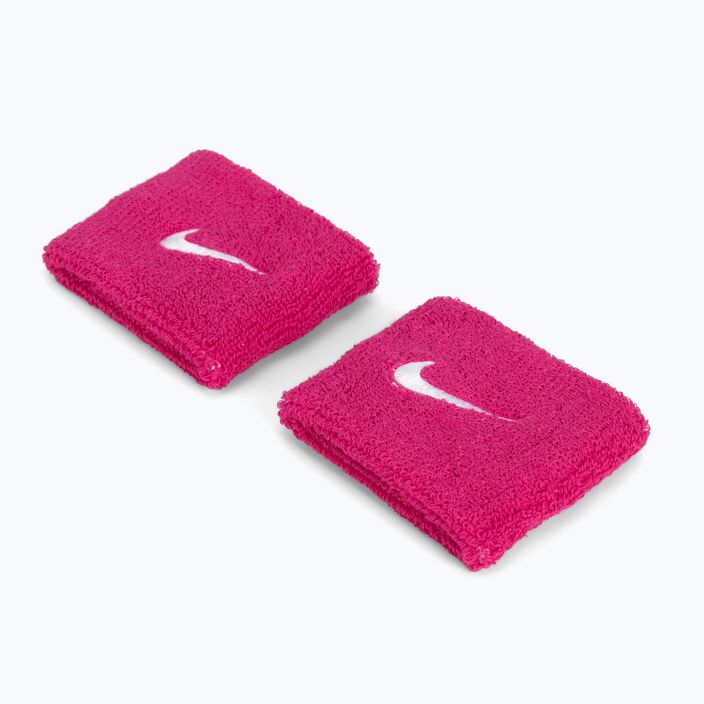 Nike Swoosh гривни 2 бр. тъмно розово NNN04-639