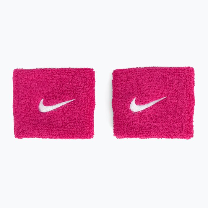 Nike Swoosh гривни 2 бр. тъмно розово NNN04-639 2