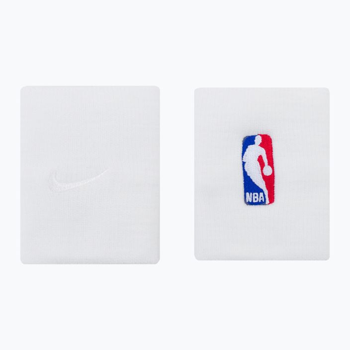 Nike Гривни NBA 2 бр. бели NI-N.KN.03.100 2