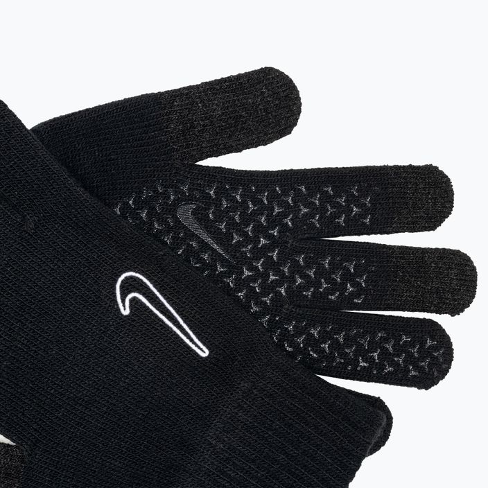 Зимни ръкавици Nike Knit Tech и Grip TG 2.0 черни/черни/бели 4