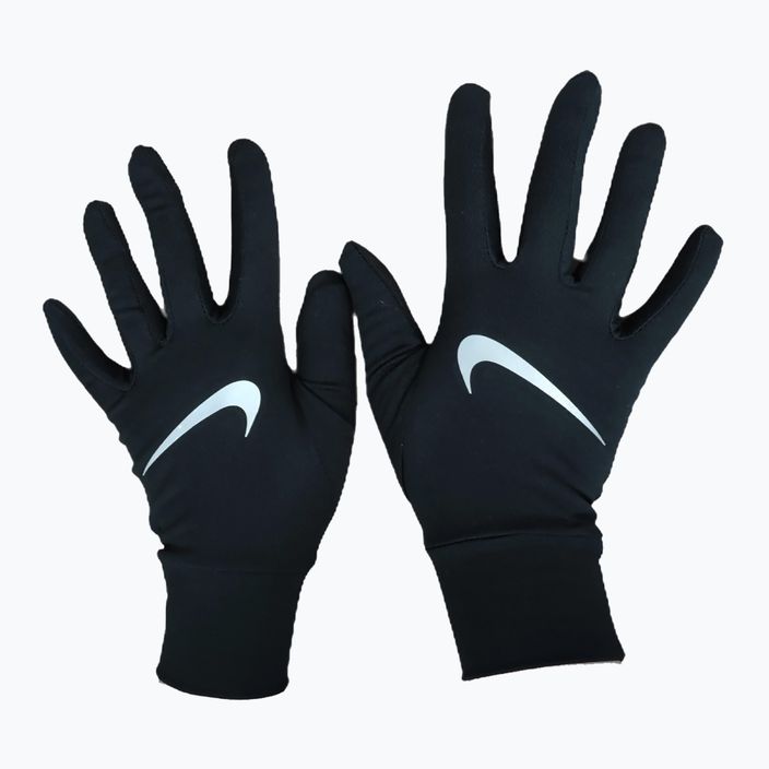 Дамски ръкавици за бягане Nike Accelerate RG black/black/silver 7