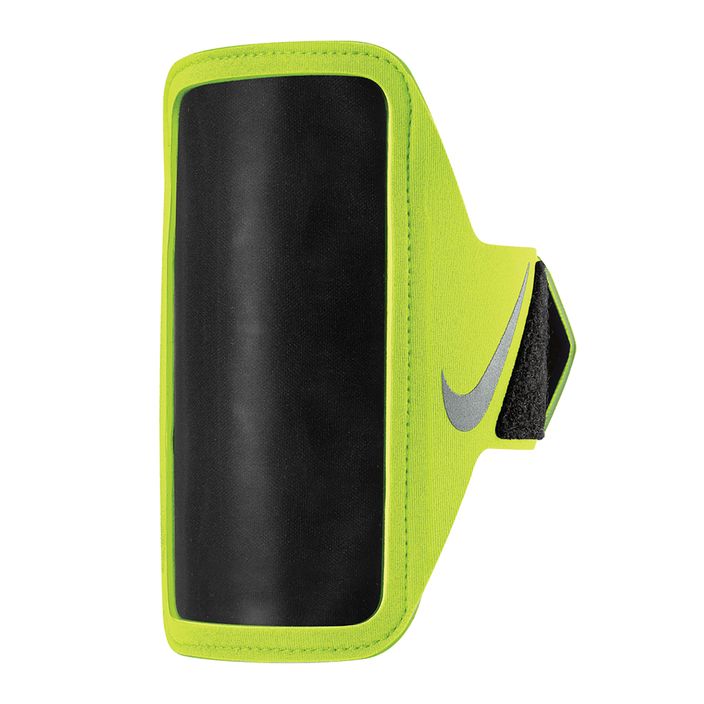 Nike Lean Arm Band Редовна лента за телефон за бягане volt/black/silver 2