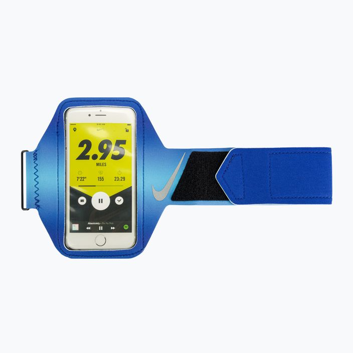 Nike Lean Arm Band Отпечатан син капак за телефон N0003570-415 2