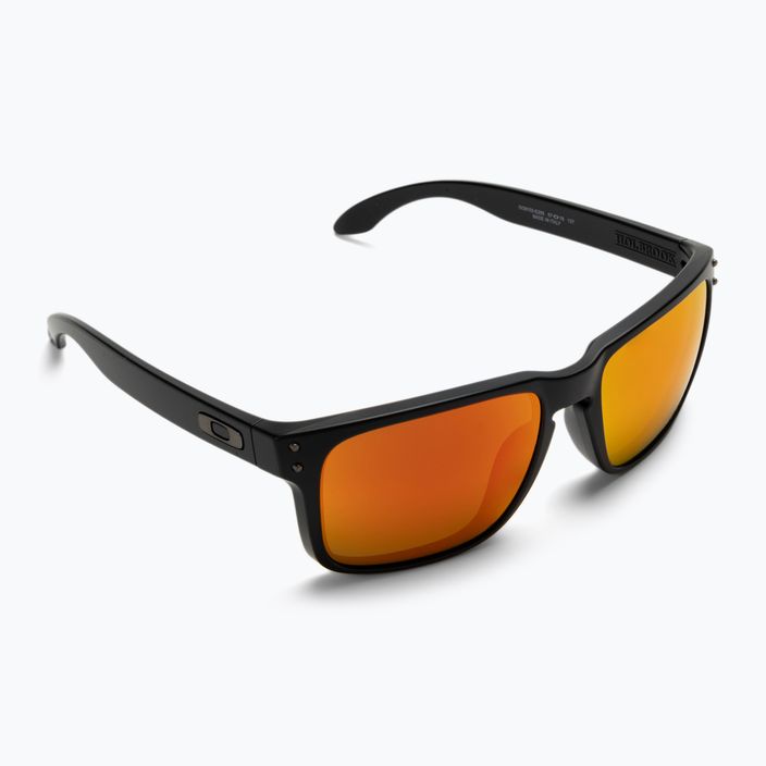 Слънчеви очила Oakley Holbrook matte black/prizm ruby 0OO9102-E255