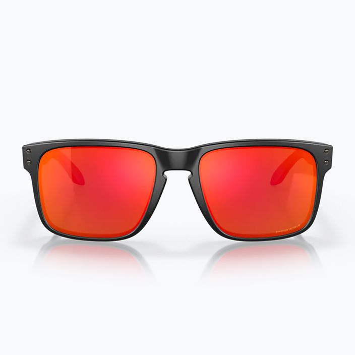 Слънчеви очила Oakley Holbrook matte black/prizm ruby 0OO9102-E255 7