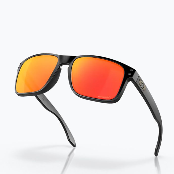 Слънчеви очила Oakley Holbrook matte black/prizm ruby 0OO9102-E255 9
