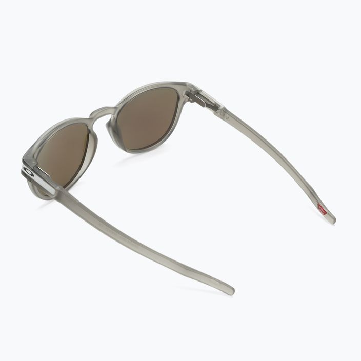 Слънчеви очила Oakley Latch matte grey ink/prizm sapphire polarized 2
