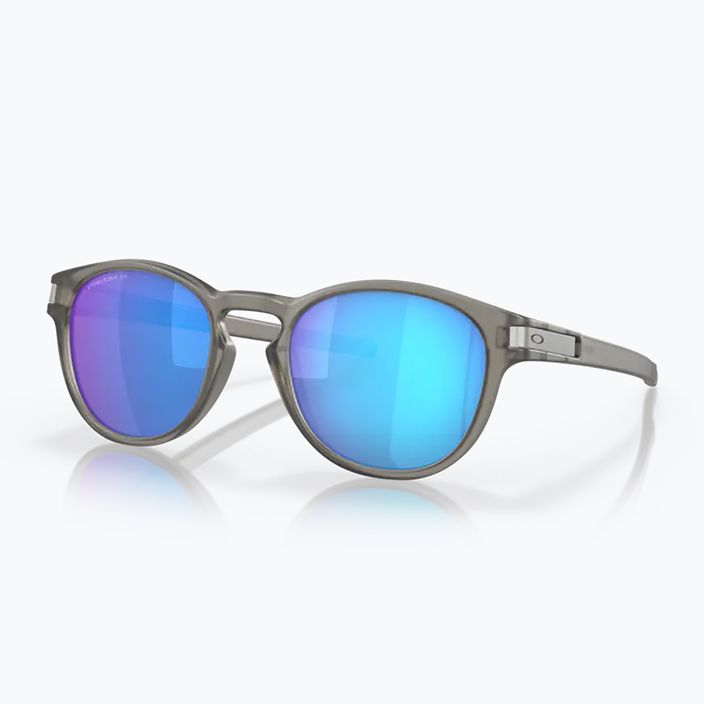 Слънчеви очила Oakley Latch matte grey ink/prizm sapphire polarized 6