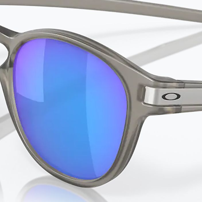 Слънчеви очила Oakley Latch matte grey ink/prizm sapphire polarized 11