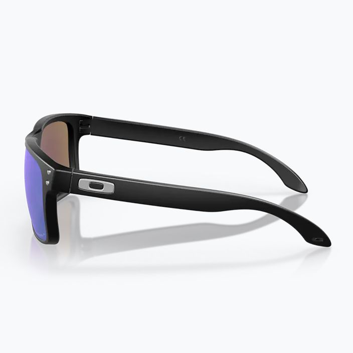 Слънчеви очила Oakley Holbrook matte black/prizm sapphire polarized 8