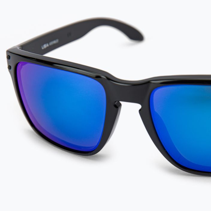 Слънчеви очила Oakley Holbrook XL черни/сини 0OO9417 4