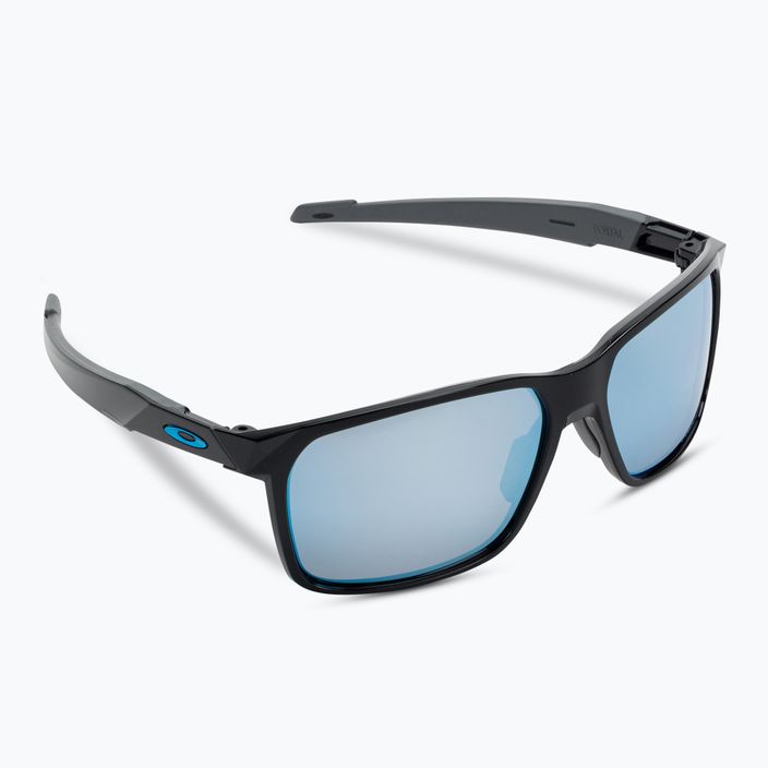 Oakley Portal X слънчеви очила полирано черно/призма дълбока вода поляризирани