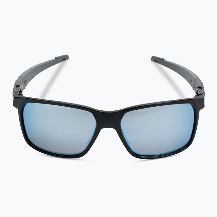 Oakley Portal X слънчеви очила полирано черно/призма дълбока вода поляризирани 3