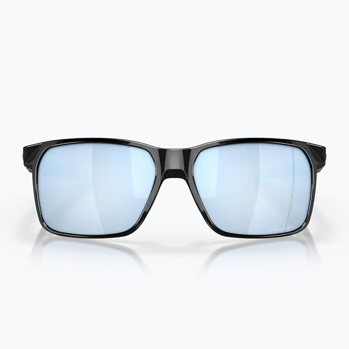Oakley Portal X слънчеви очила полирано черно/призма дълбока вода поляризирани 7