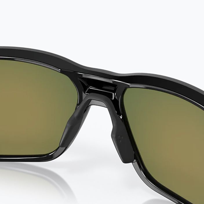 Oakley Portal X полирани черни/призма рубин поляризирани слънчеви очила 12