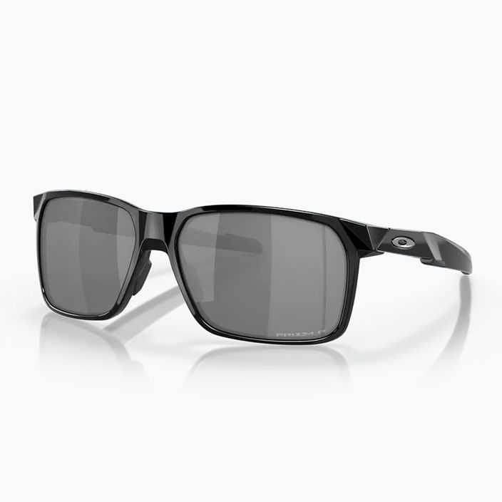 Oakley Portal X полирано черно/призмено черно поляризирани слънчеви очила 6