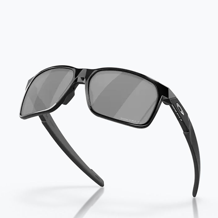 Oakley Portal X полирано черно/призмено черно поляризирани слънчеви очила 9