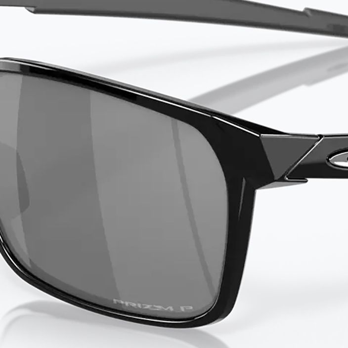 Oakley Portal X полирано черно/призмено черно поляризирани слънчеви очила 11