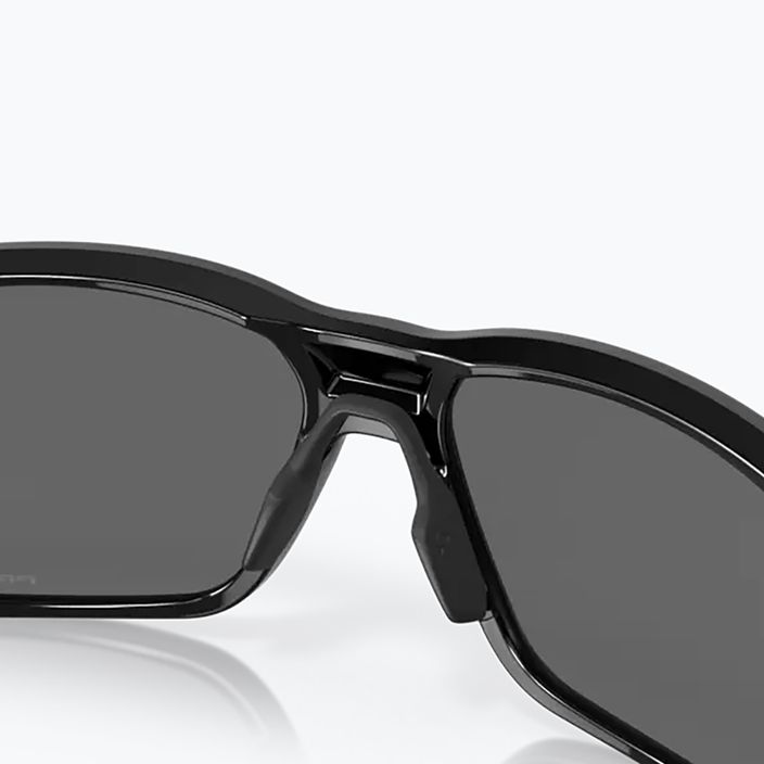 Oakley Portal X полирано черно/призмено черно поляризирани слънчеви очила 12