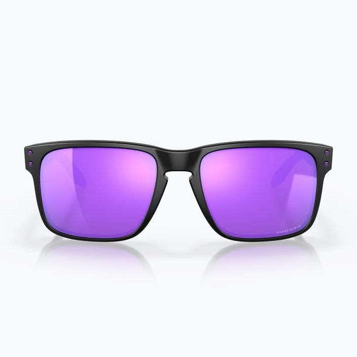 Слънчеви очила Oakley Holbrook matte black/prizm violet 2