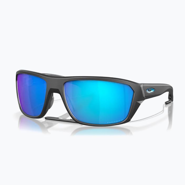 Oakley Split Shot матово черно/призма сапфир поляризирани слънчеви очила 10