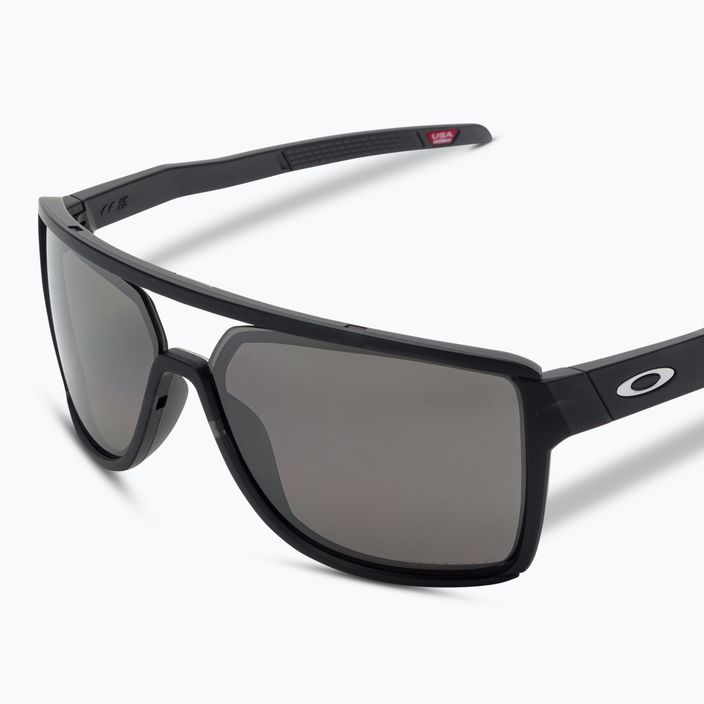 Oakley Castel матово черно мастило/призма черно поляризирани очила за туризъм 5