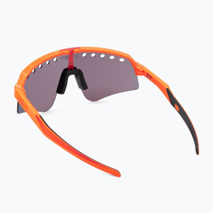 Oakley Sutro Lite Sweep Mathieu Van Der Poel оранжеви слънчеви очила с блясък/призма 2