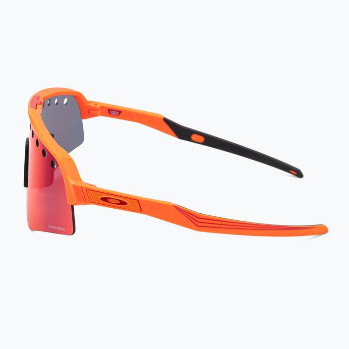 Oakley Sutro Lite Sweep Mathieu Van Der Poel оранжеви слънчеви очила с блясък/призма 4