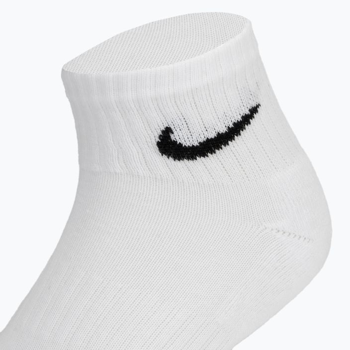 Чорапи Nike Everyday Cushioned Ankle 3 чифта white/black 4