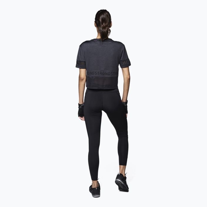 Тренировъчна тениска за жени STRONG ID Varsity Style Knit black Z1T02351 4