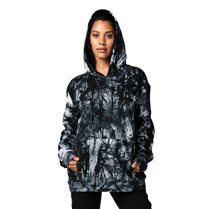 Дамска блуза STRONG ID Tie-Dye Pullover Black 4