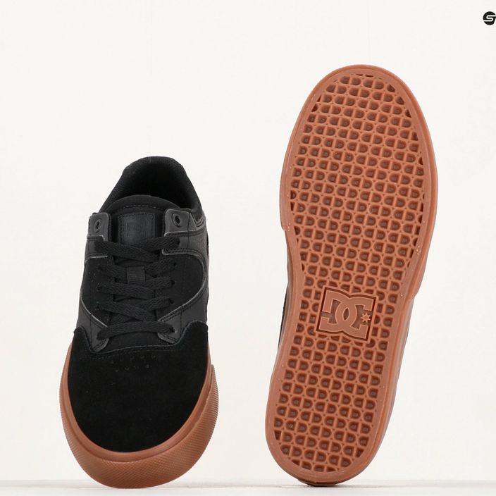 DC Kalis Vulc мъжки обувки black/black/gum 10